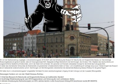 16.10.2019 Stadtratssitzung und Übergabe unserer Petition